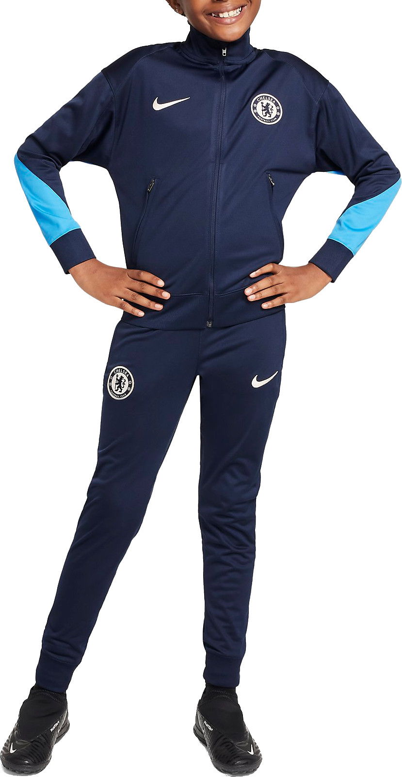 Комплект Nike Chelsea FC Strike Tracksuit Тъмно синьо | fn9972-452, 0