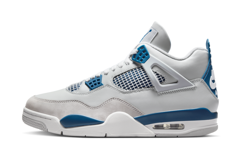 Кецове и обувки Jordan Jordan 4 Retro Military Blue (2024) Синьо | FV0211