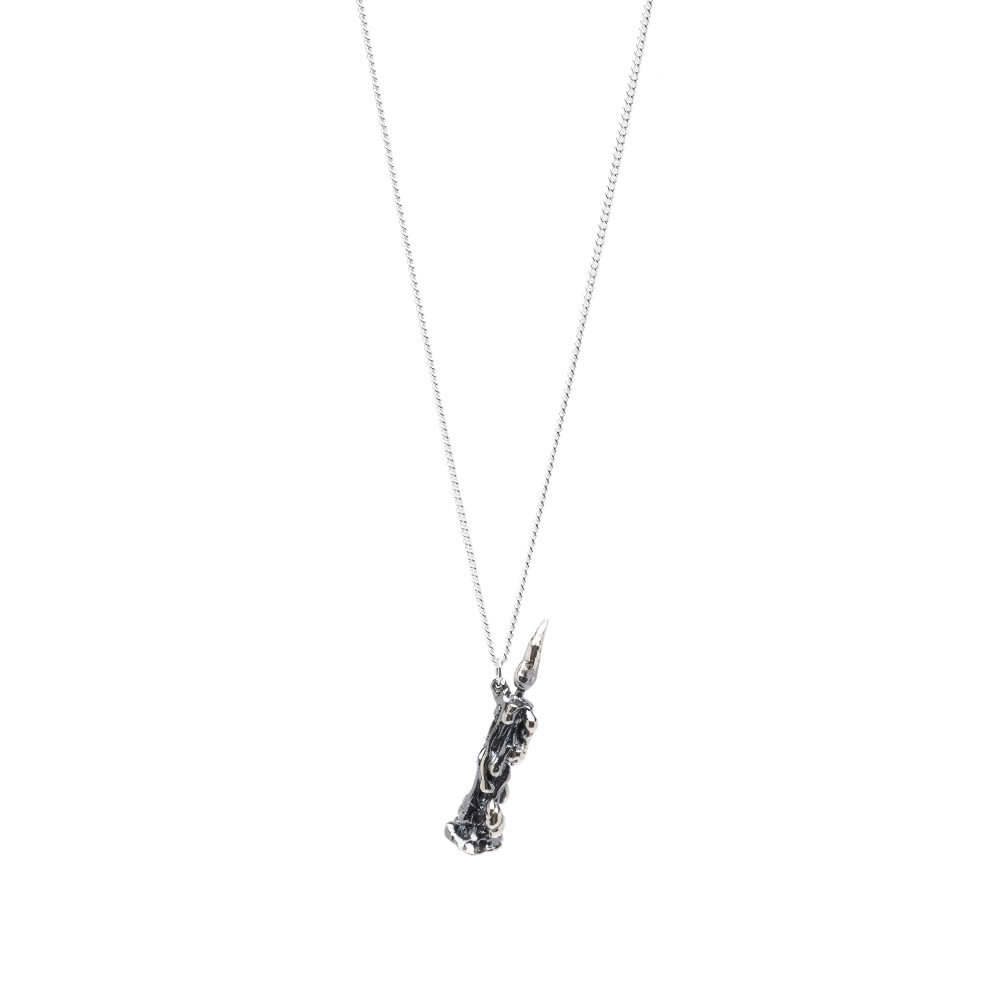 Колие Heresy Candle Chain Necklace Сиво | HAW22-J08, 0