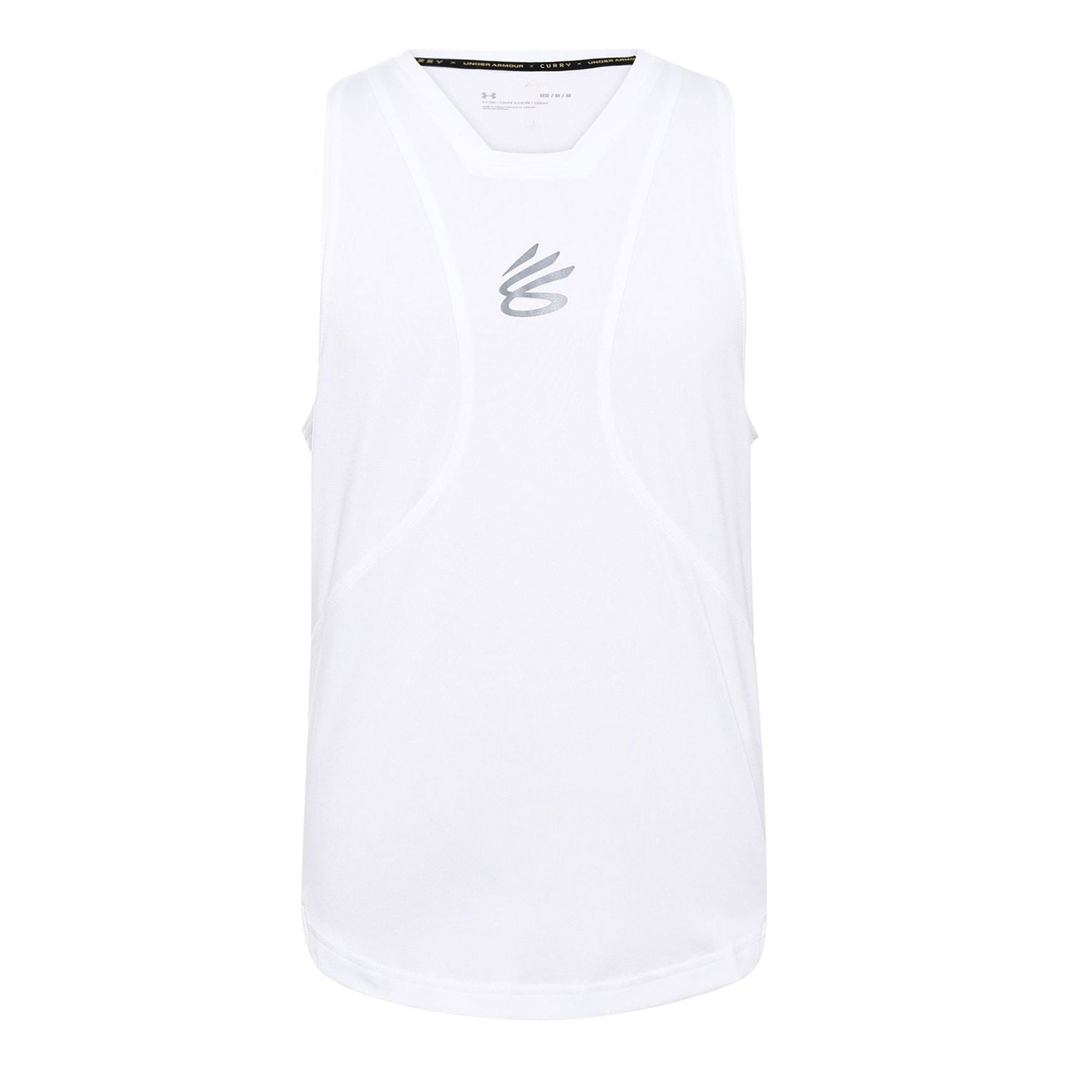 Потник Under Armour Curry Performance Tank Бяло | 1362587-100, 0