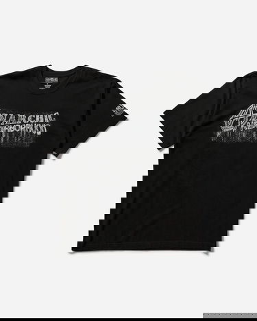 Тениска Neighborhood Anarchic Adjustment SS-2 T-Shirt Черно | 242PCAJN-ST02S BK, 0