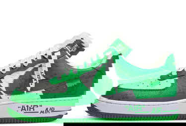 Кецове и обувки Nike Louis Vuitton By Virgil Abloh x Air Force 1 Low "White Green" Зелено | TBC-NXLV White Green, 1
