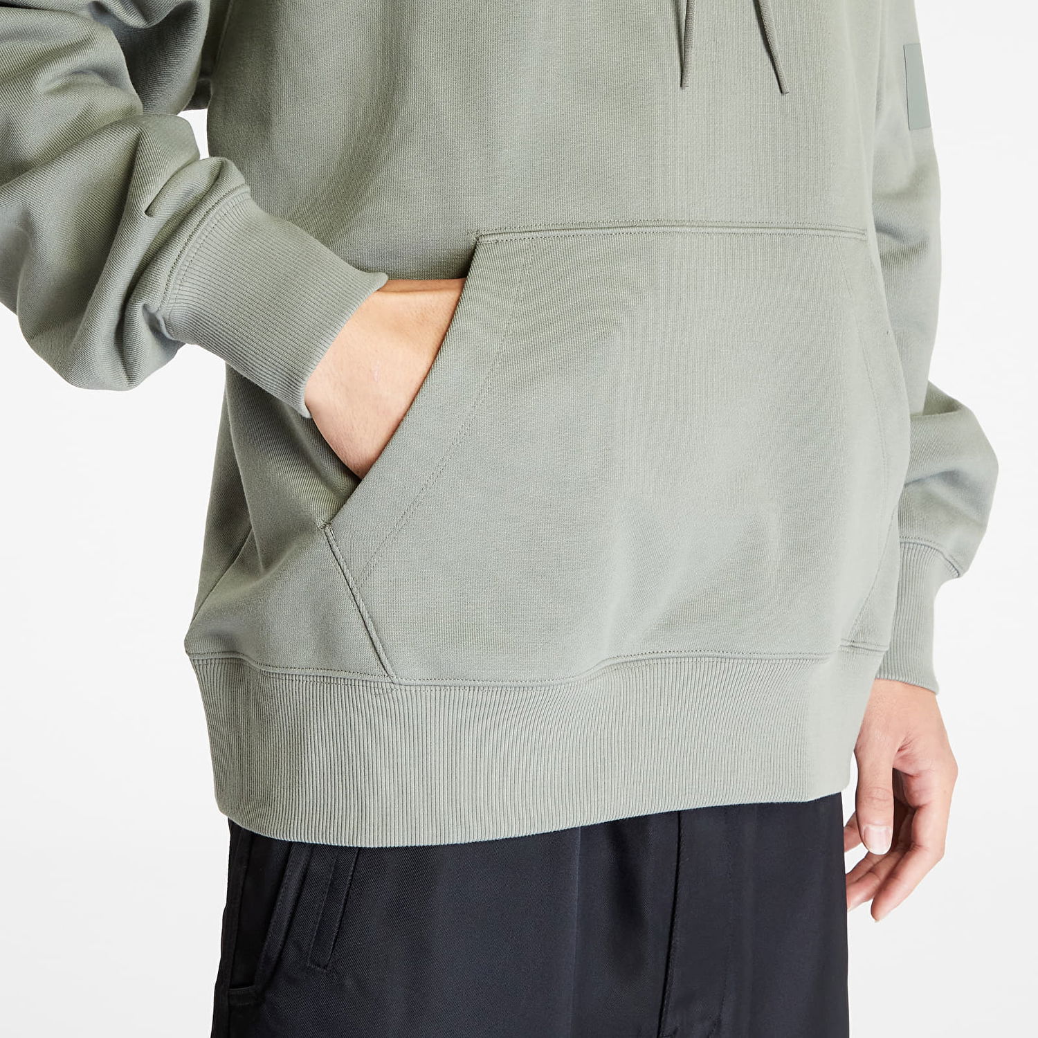 Суитчър Y-3 Organic Cotton Terry Hoodie UNISEX Stone Green Зелено | IP7698, 1