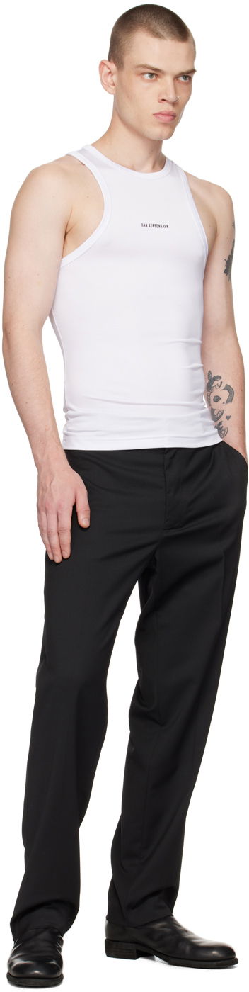 Потник Han Kjøbenhavn Designer Bonded Tank Top Бяло | M-132840, 3
