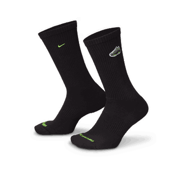 Чорапи Nike Everyday Cushioned Mid Socks Черно | HJ9389-010, 1