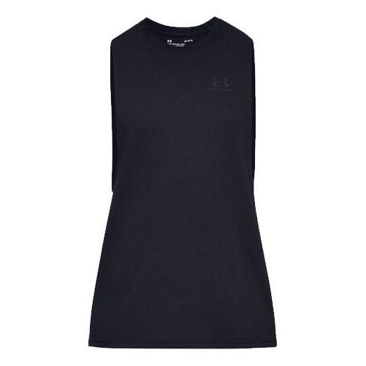 Sportstyle Left Chest Cut-Off Tank Top
