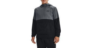 Ветровка Under Armour Woven Asymmetrical Zip Pullover Jacket Сиво | 1370500-012, 1