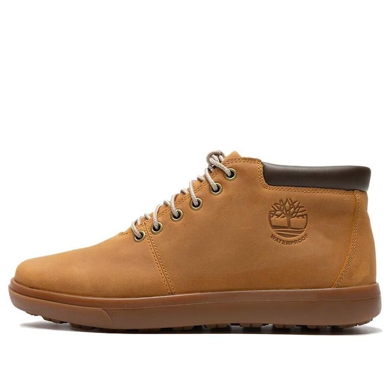 Кецове и обувки Timberland Ashwood Park Mid Waterproof Leather Chukka Бежово | A2DSCM231