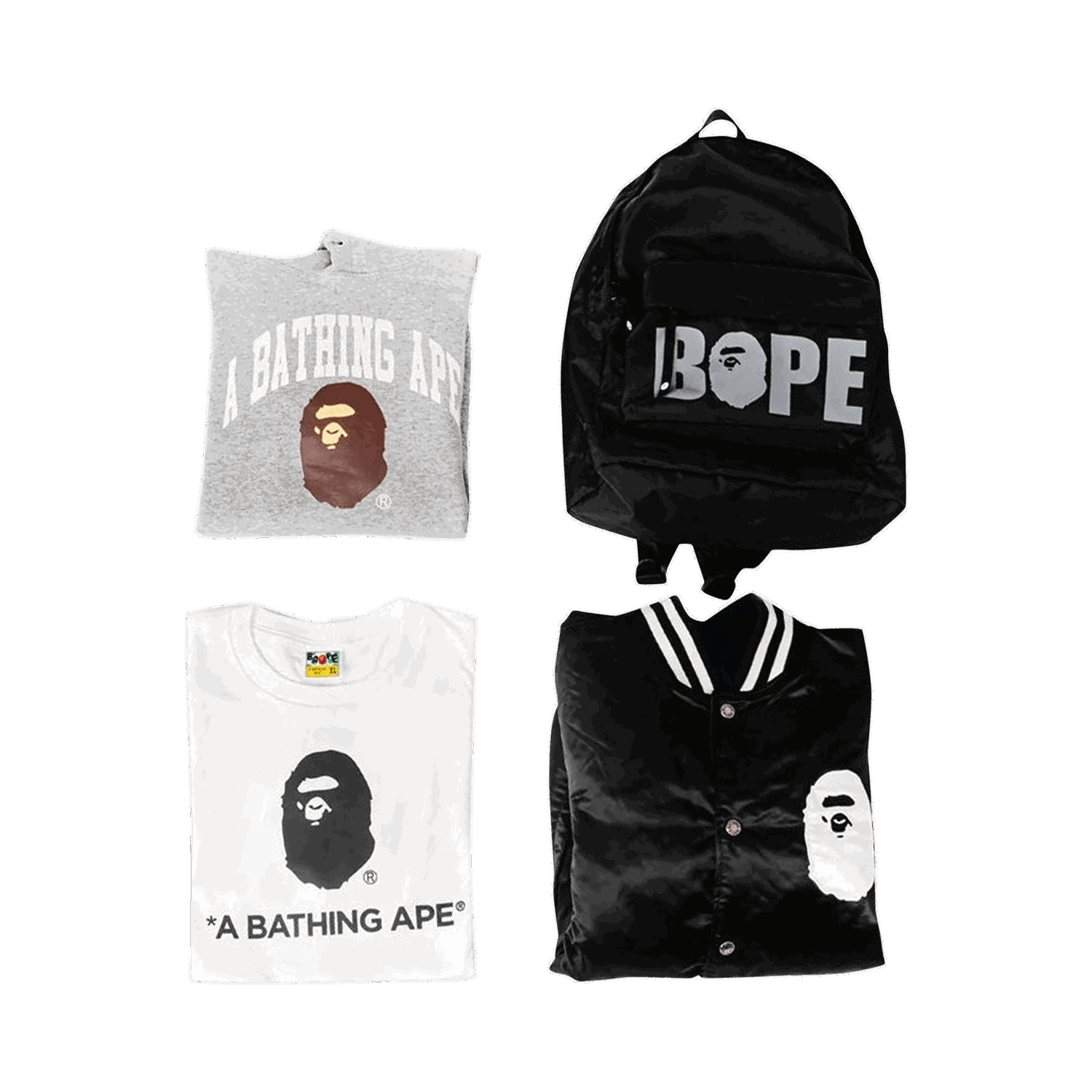 Аксесоари BAPE Happy New Year Bag 2022 Черно | 0039 1SS220401HNYB BLAC, 0