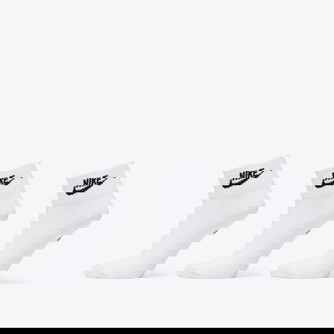 Бельо и чорапи Nike Ankle Socks 3-Pack Бяло | DX5074-101, 0