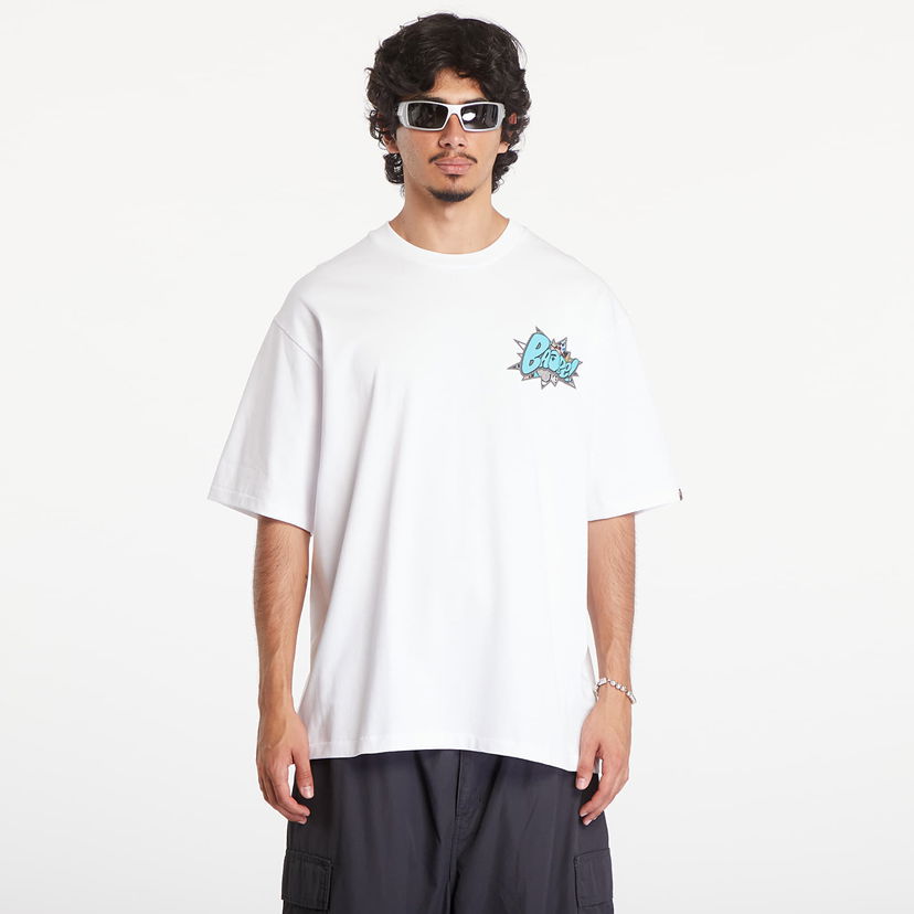 Тениска BAPE A BATHING APE Graffiti Bape Relaxed Fit Short Sleeve Tee White Бяло | 001TEK301340M WHT