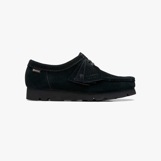 Кецове и обувки Clarks Wallabee GTX Черно | 26169024, 0