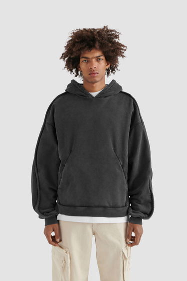 Суитчър AXEL ARIGATO Kansas Washed Hoodie Черно | A2167001, 2