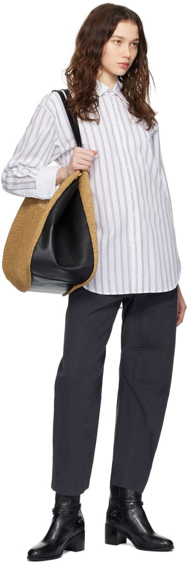 Риза rag & bone rag & bone Diana Striped Shirt Бяло | WAW23HA0224622, 3
