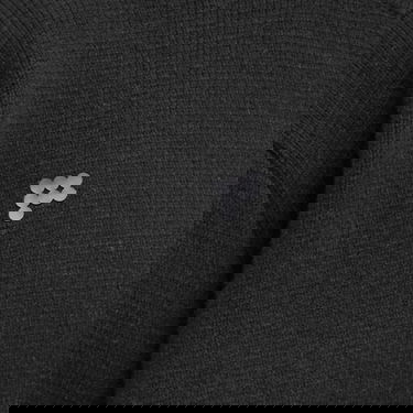 Пуловер PANGAIA Pangaia Recycled Cashmere Zip Sweater, Size Large Черно | 100012679868, 5