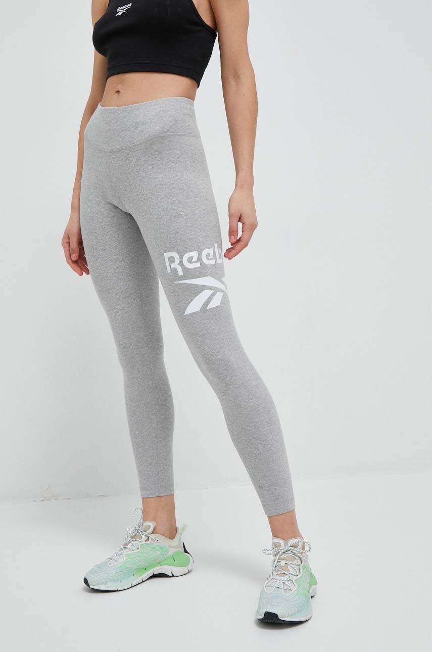 Клинове Reebok Identity Logo Leggings Сиво | HT6195, 0