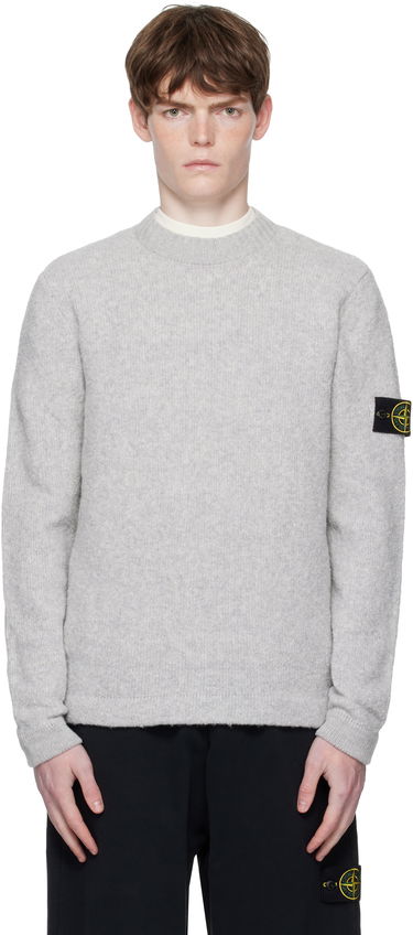 Пуловер Stone Island Fancy Yarn Sweater Сиво | K2S15 5100056 S00N2, 0