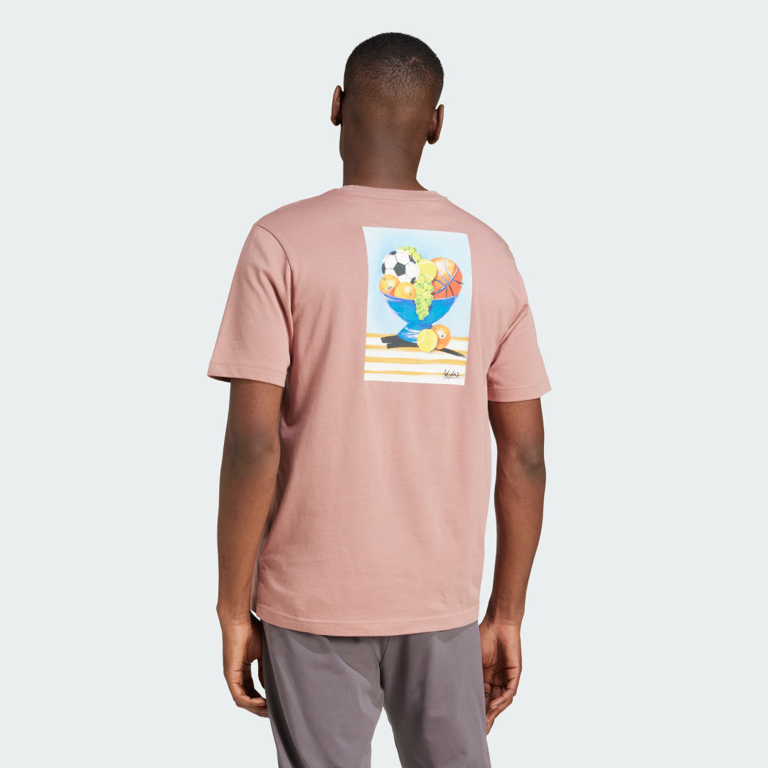 Тениска adidas Performance Still Life Bowl Graphic T-Shirt Розово | JJ3963, 1