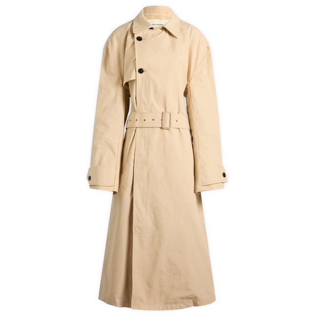 Entire Studios Classic Trench Coat, Size Large