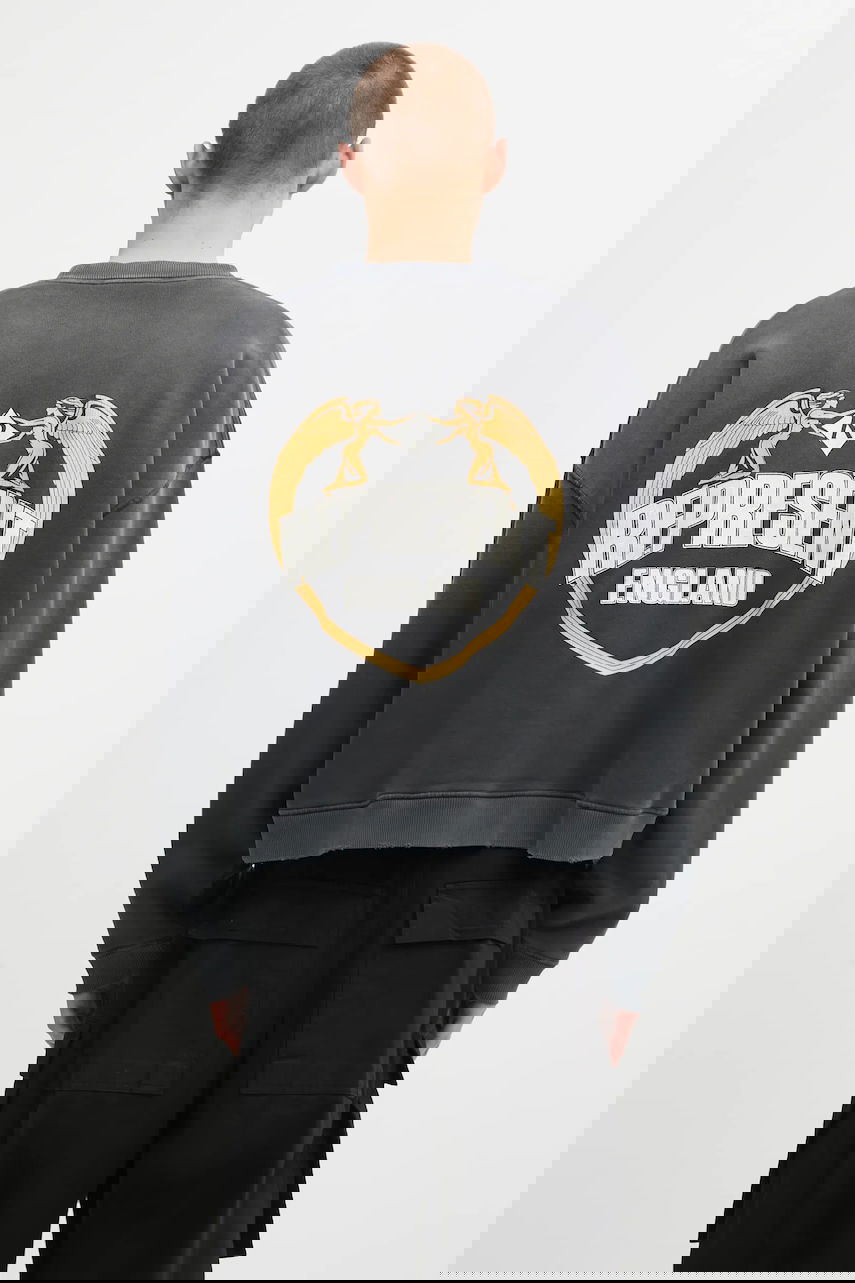 Суитчър Represent Clo Represent Angel Border Graphic Sweatshirt Сиво | MLM100367, 0