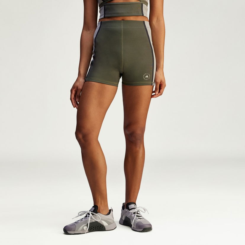 Къси панталони adidas Performance adidas by Stella McCartney Training Shorts Зелено | JG1057