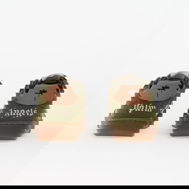 Кецове и обувки Palm Angels University Track Military Green/ Beige Зелено | PBIA016F25LEA0015661, 4