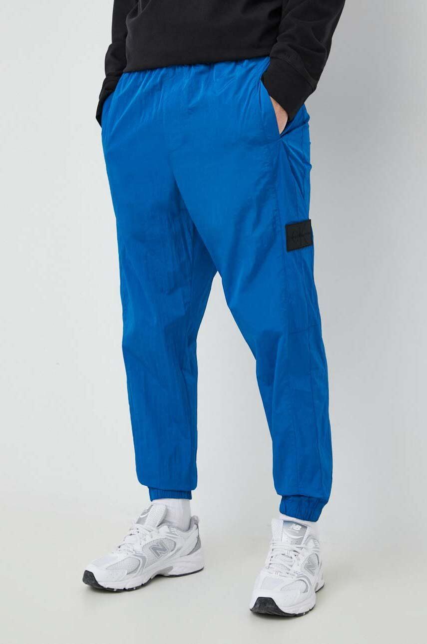Спортни панталони CALVIN KLEIN Sweatpants Тъмно синьо | J30J322924.PPYX, 0