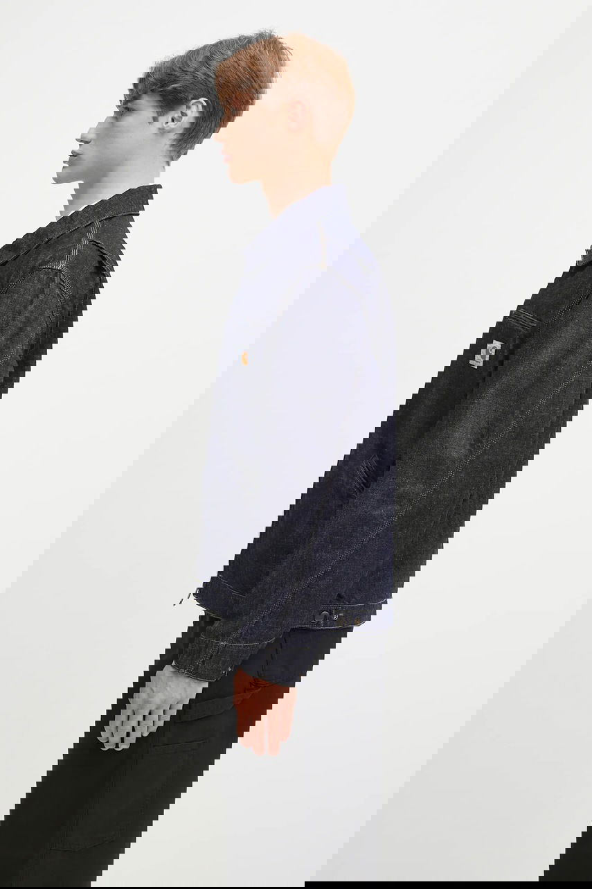 Яке Carhartt WIP OG Detroit Denim Jacket Тъмно синьо | I034870.102, 1