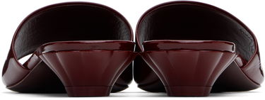 Кецове и обувки CHLOÉ Chloé Flower Heel Sandals Бургунди | CHC25U09USG, 1