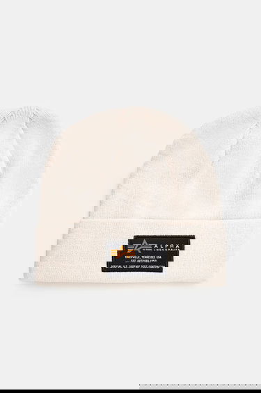 Шапка Alpha Industries Crew Beanie Бежово | 128924, 0
