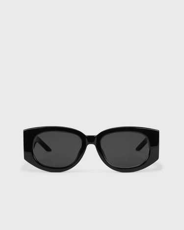 Слънчеви очила Casablanca Oval Wave Sunglasses Черно | EW-020-01M, 0