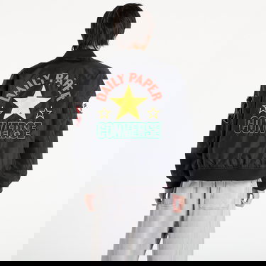 Яке бомбър Converse Converse x Daily Paper Stadium Jacket Черно | 10028532-A01, 4