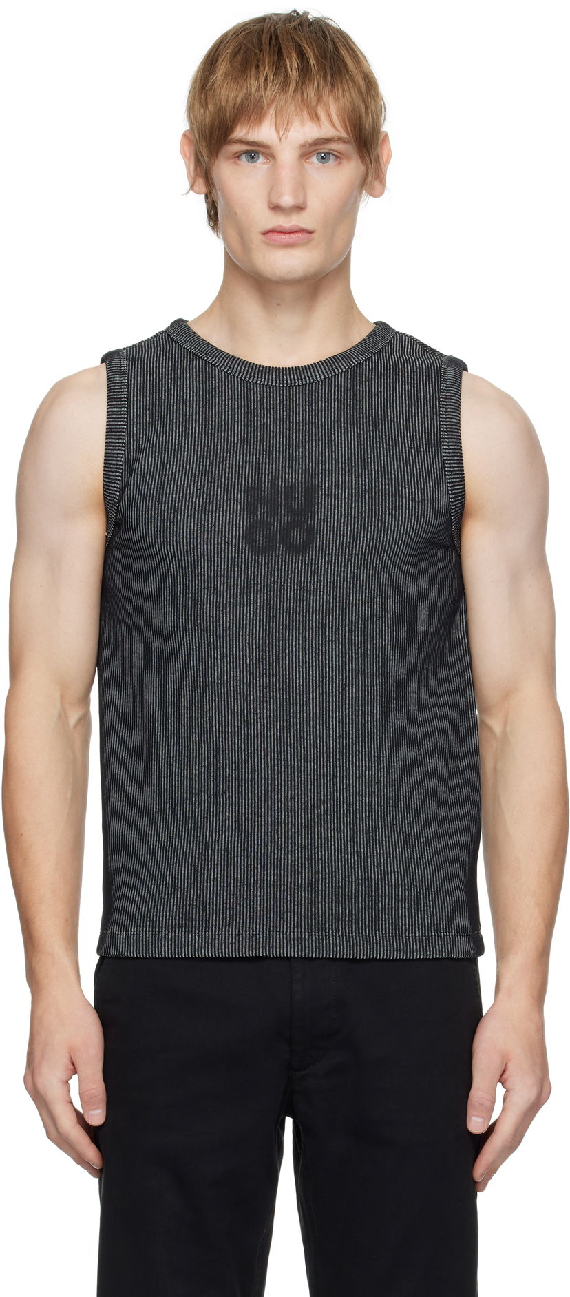 Потник BOSS Logo Tank Top Черно | 50531037