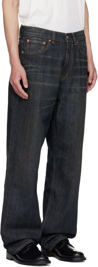 Дънки OUR LEGACY OUR LEGACY Third Cut Striped Jeans Синьо | M4255TC, 1
