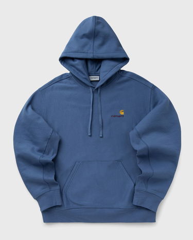 Суитчър Carhartt WIP American Script Hoodie Синьо | I028279-1YI.XX, 0