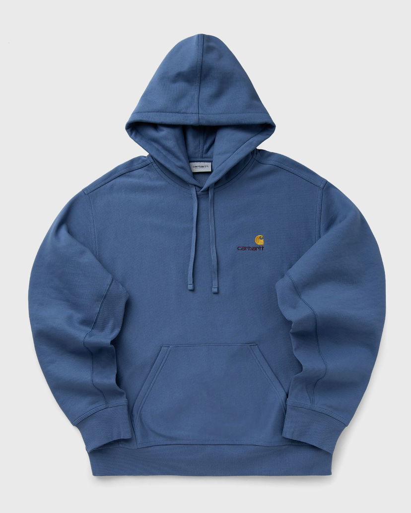 Суитчър Carhartt WIP American Script Hoodie Синьо | I028279-1YI.XX