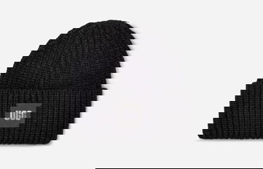 Шапка UGG Chunky Rib Beanie Черно | 20061-BLK, 0
