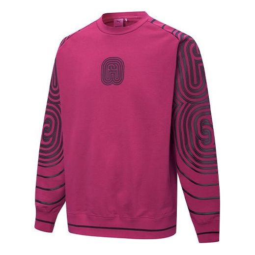 Суитчър Puma PRONOUNCE Unisex Round-Neck Sweatshirt Розово | 534033-75, 0