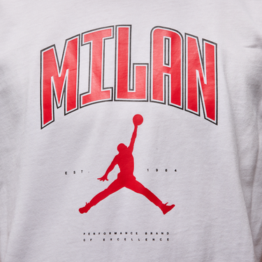 Тениска Jordan Jordan Milan T-Shirt Бяло | HQ0402-100, 4