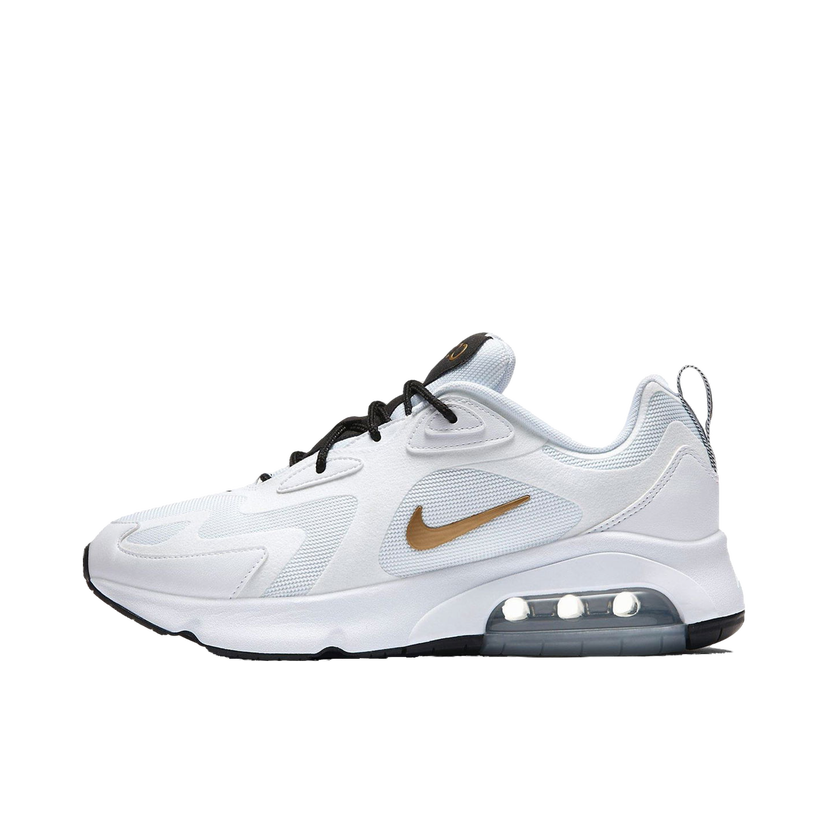 Кецове и обувки Nike Air Max 200 Metallic Gold Бяло | AQ2568-102
