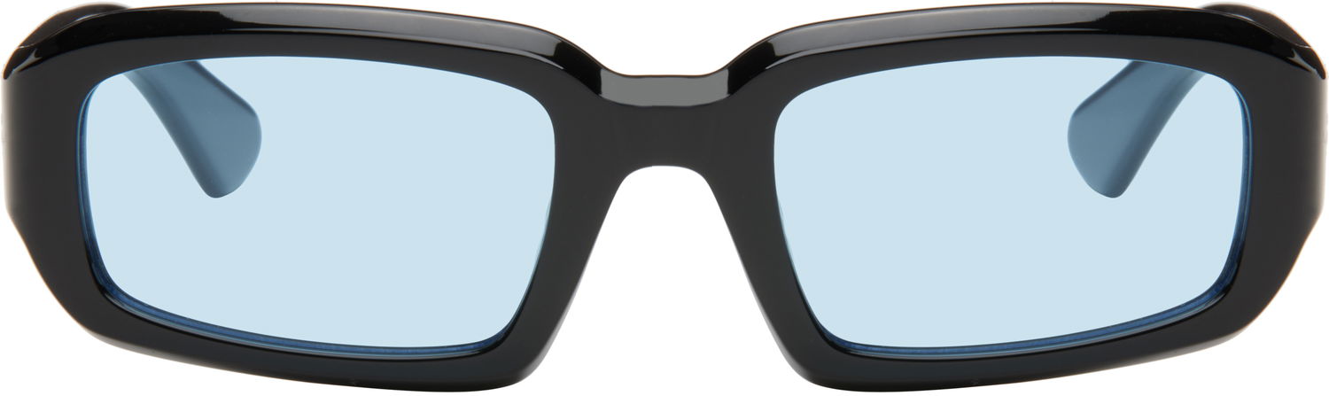 Слънчеви очила Port Tanger Black Square Sunglasses Черно | PT-5003, 0