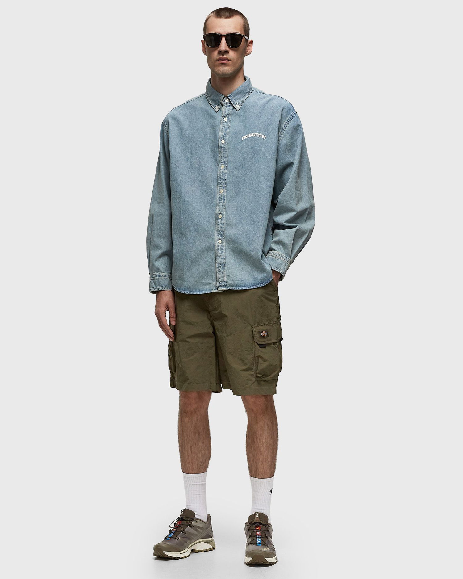 Къси панталони Dickies Jackson Cargo Shorts Тюркоазено | 0A4YAC, 1