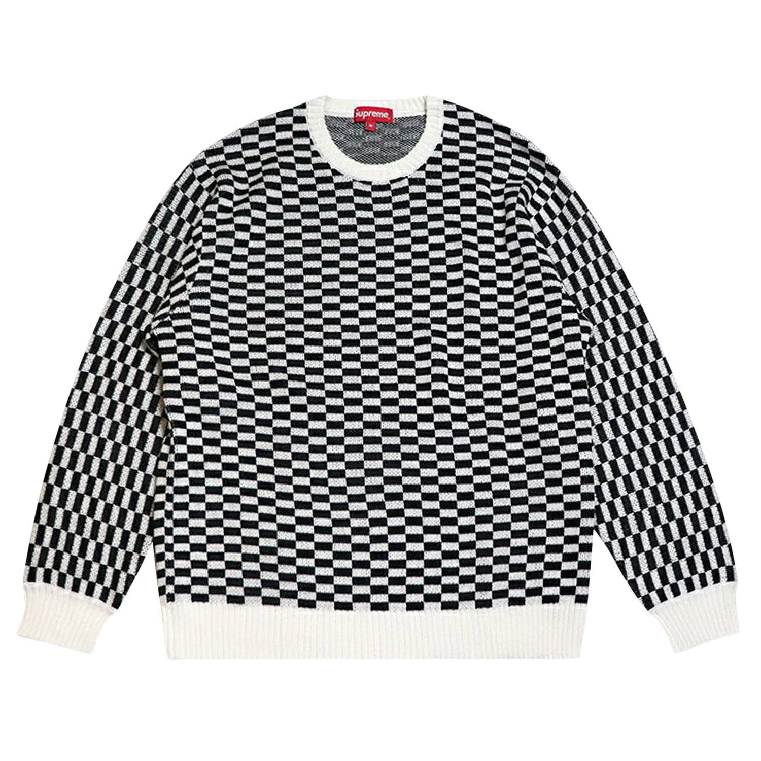 Пуловер Supreme Back Logo Sweater Многоцветен | SS20SK4 CHECKERBOARD, 1