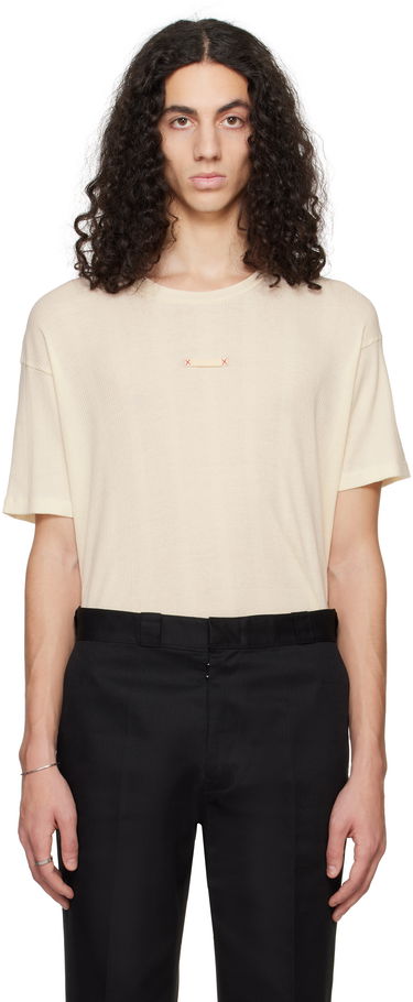 Тениска Maison Margiela Maison Margiela Patch T-Shirt Бежово | S50GC0712 M20060, 0
