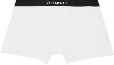Боксерки VETEMENTS Logo Boxer Briefs Бяло | MH76UN400WB, 0