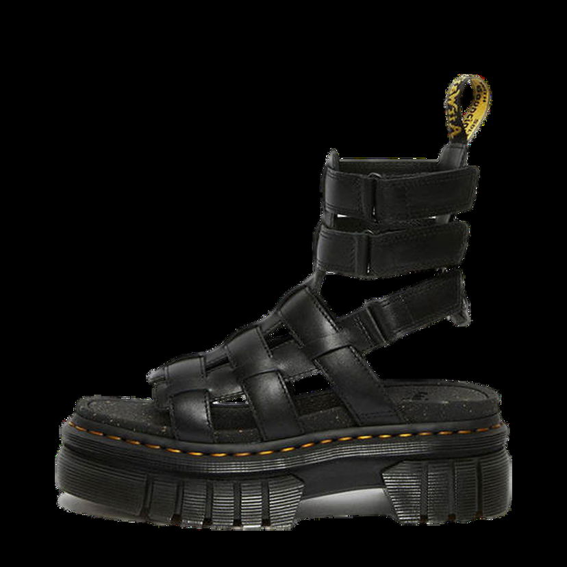 Кецове и обувки Dr. Martens Ricki Nappa Lux Leather Platform Gladiator Sandals Черно | DM27402001