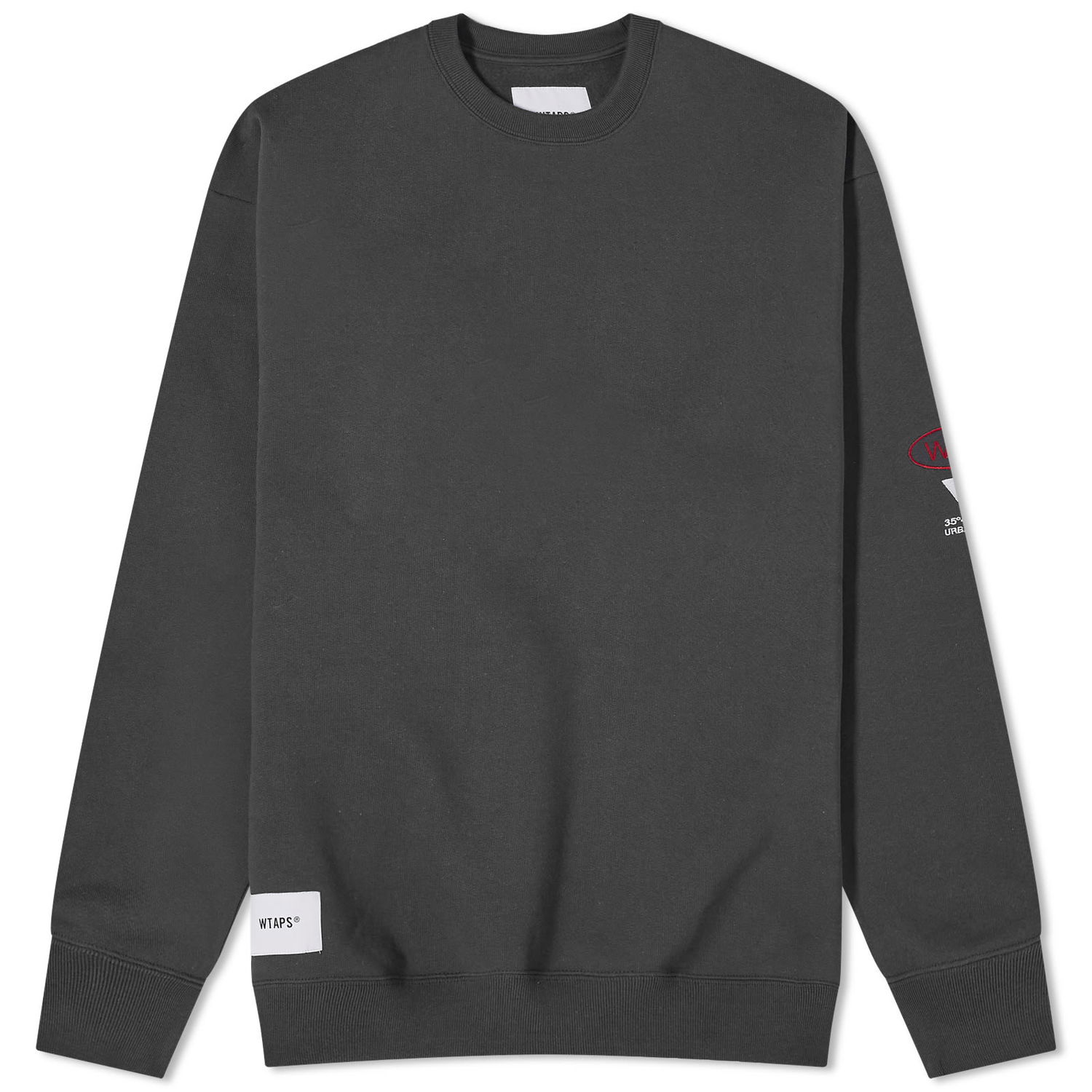 Суитчър WTAPS 18 VUA Crew Sweat Черно | 232ATDT-CSM18-BK, 0