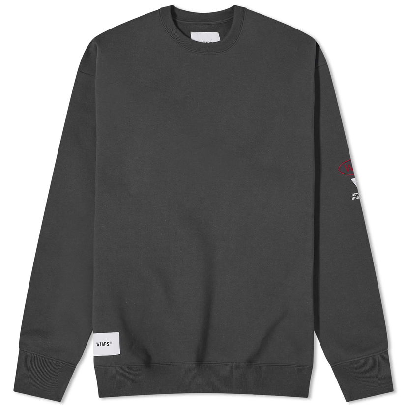 Суитчър WTAPS 18 VUA Crew Sweat Черно | 232ATDT-CSM18-BK