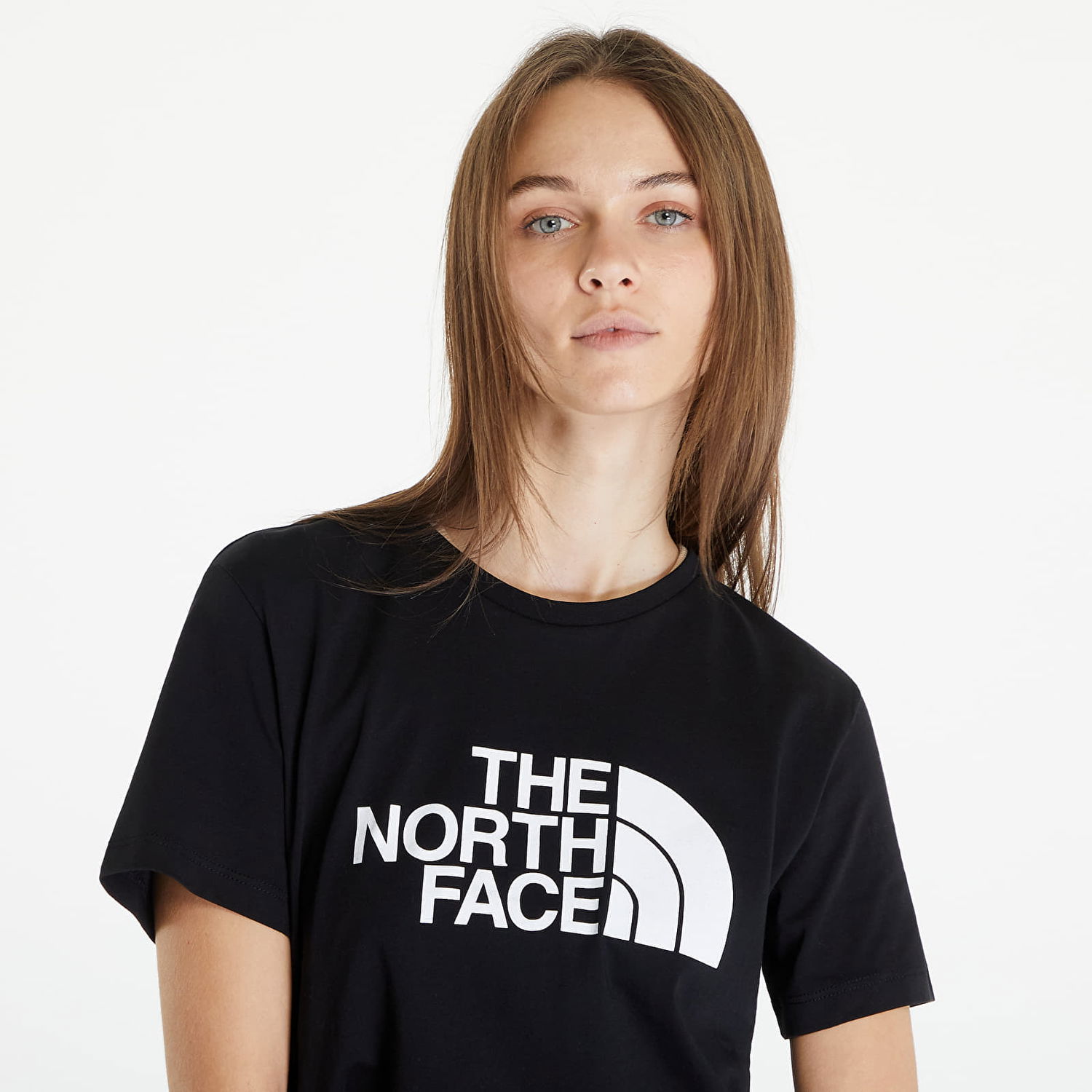 Съкратен топ The North Face Cropped Easy Tee TNF Black Черно | NF0A87NAJK31, 1