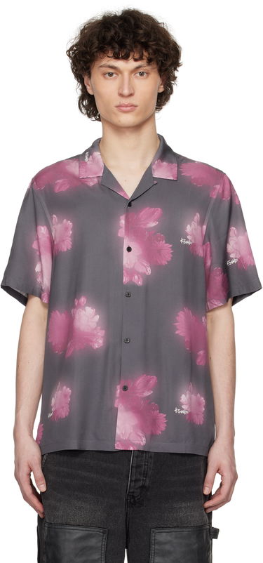 Риза Ksubi Ksubi Cursed Resort Short Sleeve Shirt Сиво | MSP25SH007, 0